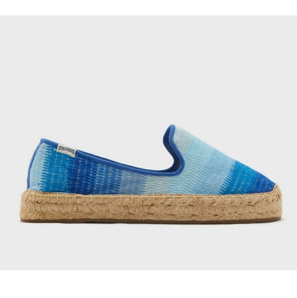 Shades of Blue Soludos Platform Espadrilles - Picture 2 of 6